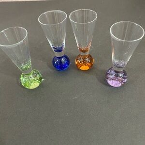 Shot Glass Set Cordials Fireball Whiskey Party Bar